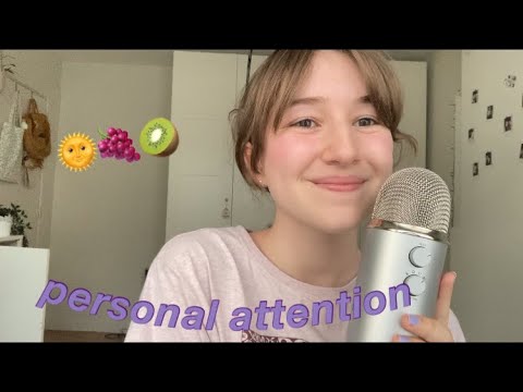 ASMR fast, unpredictable personal attention!