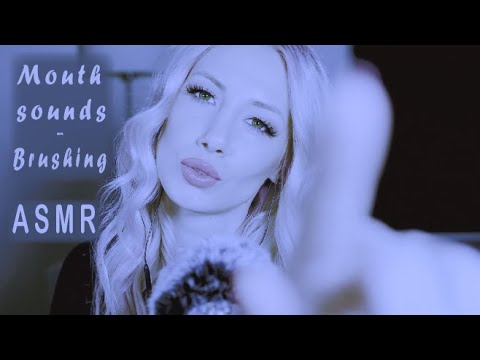 ∼ ASMR ∼ Mouth Sounds, Tongue Clicking, Tongue sounds, Kisses for you, Mic Brushing 😘😊
