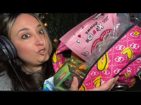 Guilty Pleasures Revealed ASMR Gum Chewing Haul/ Tapping/ Scratching/ Whispered