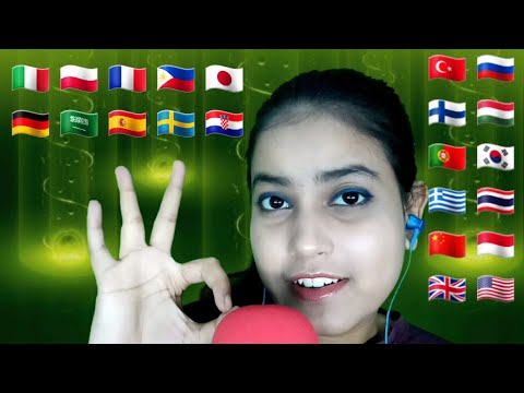 ASMR How To Say "Perfect" In Different Language