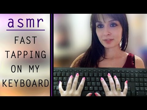 ASMR Fast Tapping On My Keyboard!