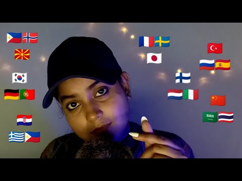 ASMR Whispering in 25+ Different Languages