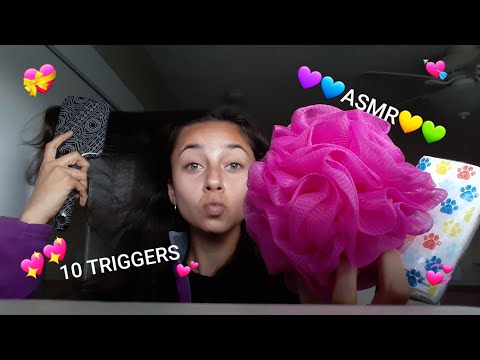 ASMR~ 10 Triggers In 10 MINUTES💕