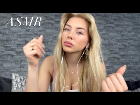 ASMR | HAND SOUNDS + Pumping, Swirling 🤗 Nail tapping [German]