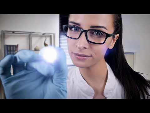 ASMR Cranial Nerve Exam 👩‍⚕️ Detailed Doctor Roleplay & Face Touching (Relaxing ASMR Roleplay)