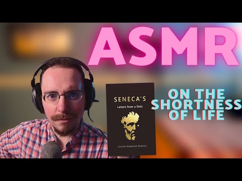 ASMR | Whisper Reading Stoic Philosophy - Seneca's 49th Letter