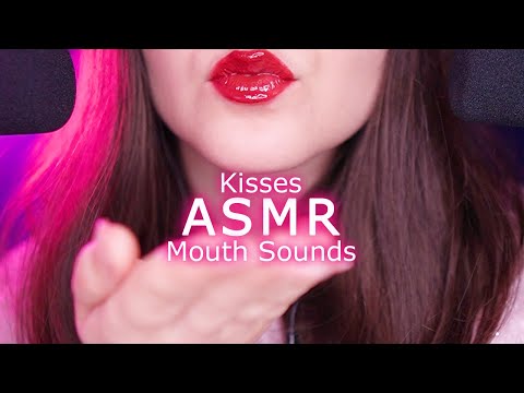 ASMR KISSES WITH INTENSE MOUTH SOUNDS ✨