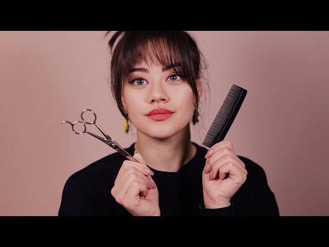 [ASMR] Sleepy-inducing Haircut | Hairdryer |Role Play | Personal Attention