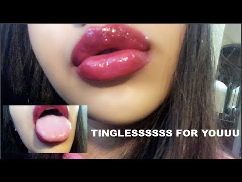 ASMR Extremely Wet Mouth Sounds!!!!! (kisses/lighting candle)