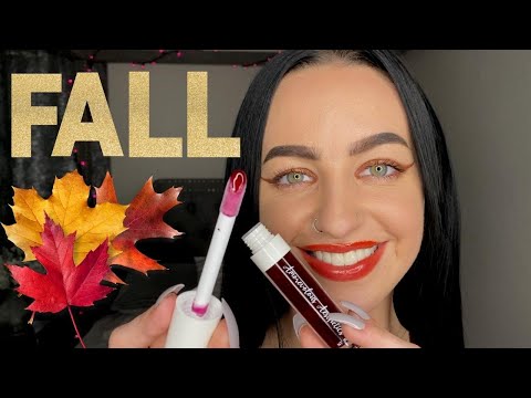 [ASMR] Big Sis Puts Lip Gloss On You | NEW Fall Colors