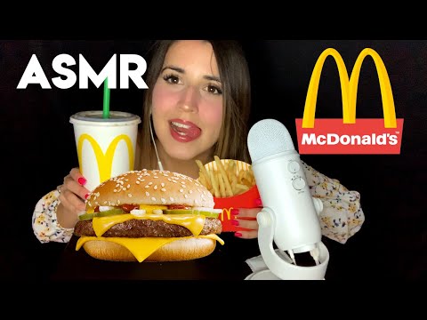 ASMR eating McDonalds  *Eating Sounds*