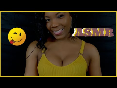 ASMR Lens Licking | Random Mouth Sounds | Up Close Drinking, Tapping, Kisses 💋