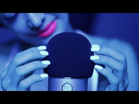 ASMR Black Light Series Part 1: Mic Scratches and Whispers (Go to Sleep)