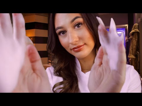 ASMR Winter Spa Facial and Face Massage Roleplay for Sleep ~ layered sounds & personal attention