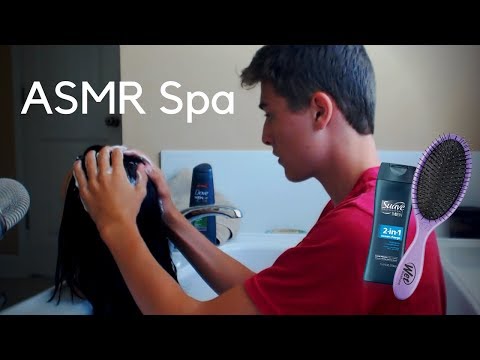 My ASMR Spa | Soothing Shampoo and Brushing Session! 🚿 (RELAXING)