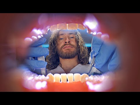 ASMR | Dentist Check Up & Clean (In Mouth POV)