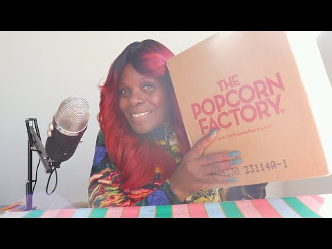 THE POPCORN FACTORY ASMR UNBOXING SOUNDS