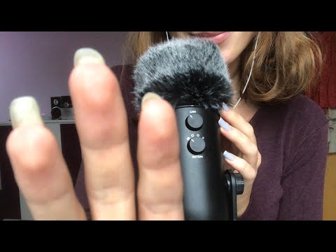 ASMR for Charity (Hand Movements, Nail/Camera Tapping, Mic Scratching, ...)🌍