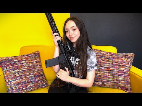 ASMR Intense Tapping & Affirmations With Ruger AR 556 Gun Magazine & Whispering Sounds for Sleep