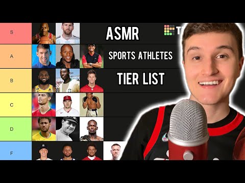 ASMR | The Greatest Sports Athletes Tier List