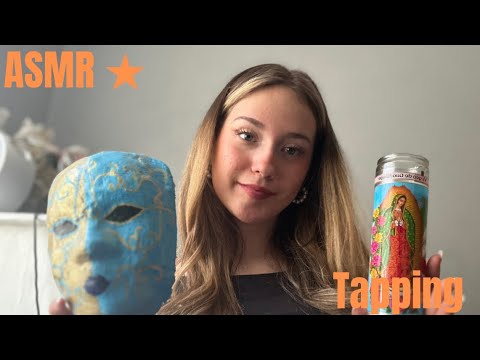 ASMR🐙 Tapping on objects🦋☁️