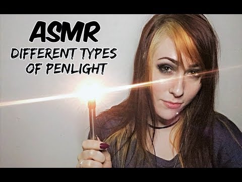 ASMR Different Types of Penlight