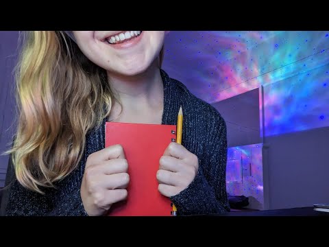 Making Goals for Therapy- ASMR Roleplay (Writing triggers)
