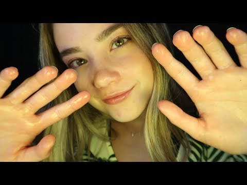 ASMR SPA OIL MASSAGE ROLEPLAY! Face Touching, Liquid Sounds, Crinkles, Personal Attention