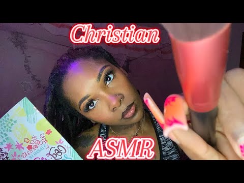 ASMR| Lets Try Christian ASMR🙌🏾🙏🏾… Bible Verses For Anxiety 😥