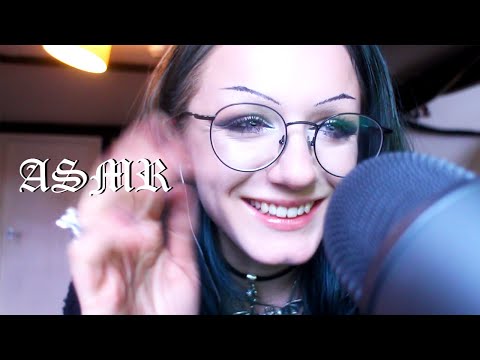 ASMR Doing Your Makeup 💄 Fast And Aggressive Close-up Personal Attention With Gum Chewing ✨🖤