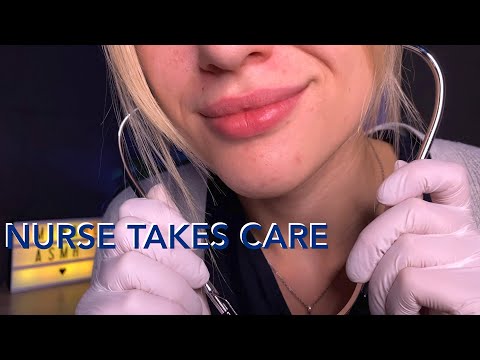 ASMR | 🤓Nurse takes care of you, comforting you after an operation