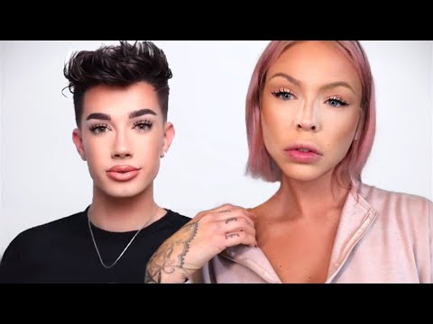 ASMR I TRY FOLLOWING A JAMES CHARLES MAKEUP TUTORIAL (4X HIGHEST VOLUME)