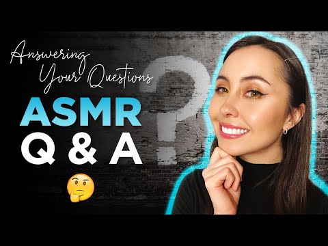 Get to know me ASMR - Whispering Q+A