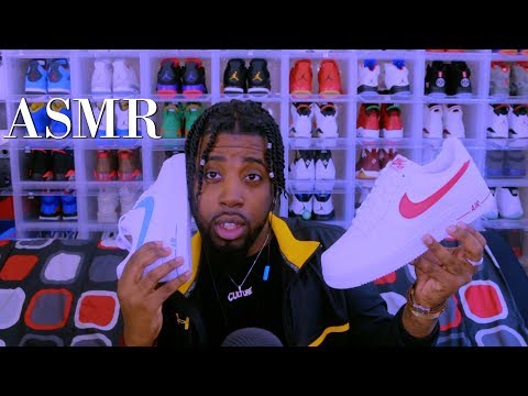 [ASMR] New Sneaker Pickups PT.13 | Adding To Collection | Shoe Tapping & Scratching