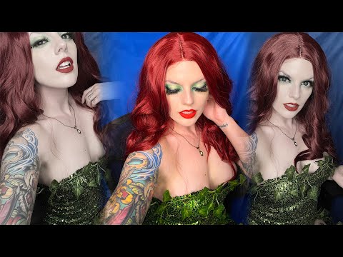 ASMR Poison Ivy Roleplay | Various Triggers | Slime | Brushing