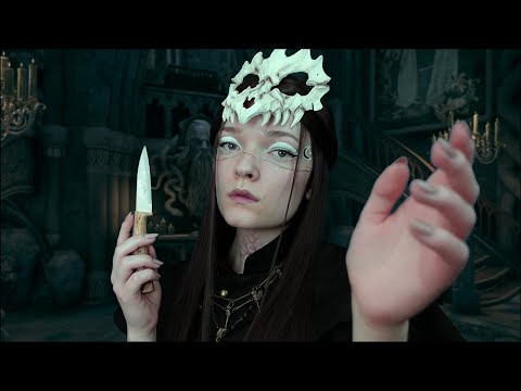 ASMR 🩸🔪 Cultist performs a Ritual on you #halloween