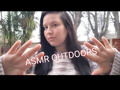 ASMR - Let me make you feel all RELAXED & CALM - Hand Movements - In the Garden -