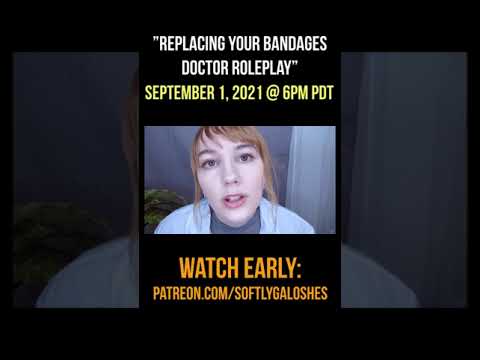 (Teaser) Replacing Your Bandages Doctor Roleplay