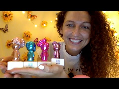 ASMR ~ 💗 PERFUME COLLECTION (gum chewing)! 💗