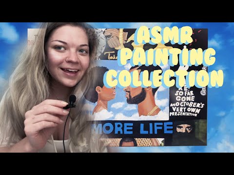 ASMR painting collection 💕🎨 (drake, kid cudi, tyler the creator & more)