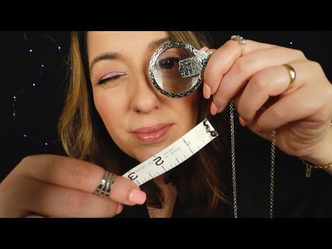ASMR | MEASURING & INSPECTING Your Beautiful Face | Personal Attention | Binaural ASMR