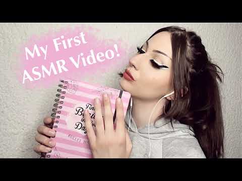 My First ASMR Video! (Mouth Sounds, Mic Brushes & Blue Yeti Mic Kisses)