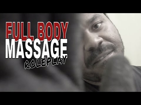 ASMR Full Body Massage Roleplay MASSAGE THERAPIST with Soft Spoken Words & INTENSE Glove Sounds