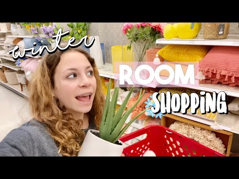 Winter room shopping ❄️ Target shop with Me!🛍