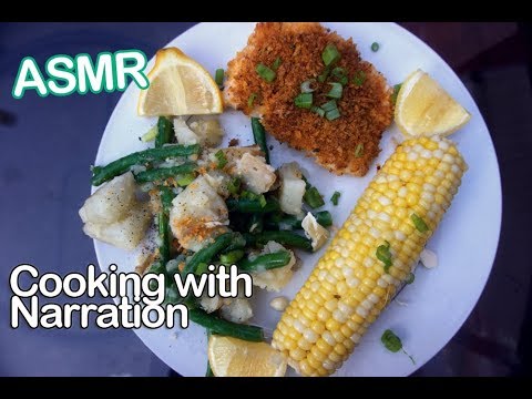 ASMR Cooking HelloFresh's Crispy Baked Cod