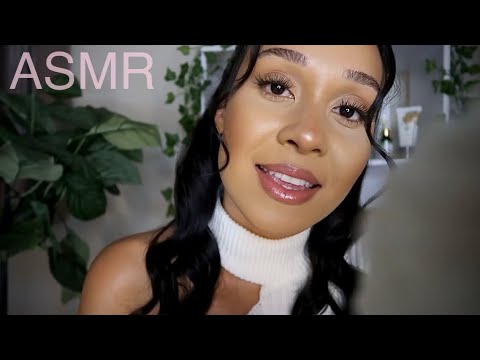 ASMR Dreamy Sleepy Pamper Treatment roleplay ☁️🌿 Scalp and face massage with creamy Layered Sounds