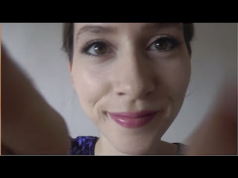 ASMR - Scratching and tapping camera/your face, hand movements :)