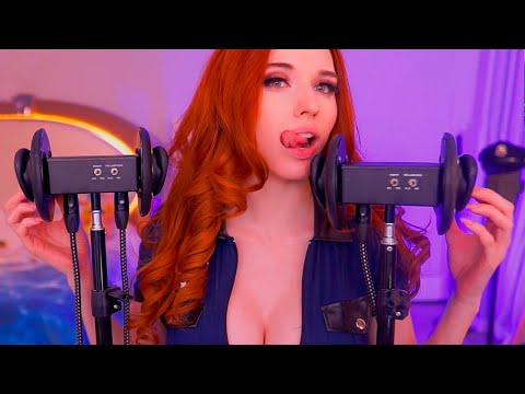 ASMR Mouth Sounds (3Dio) | amouranth 20220120