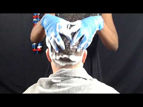 Ivory Gentlemen Spa: Wet head/ear/neck massage with lots of scalp scratch !!