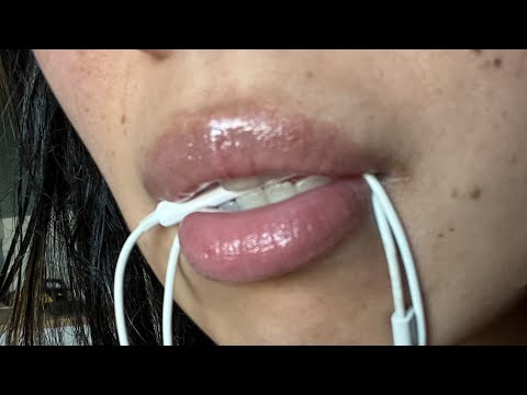 ASMR Licking Ear phones | mouth sounds